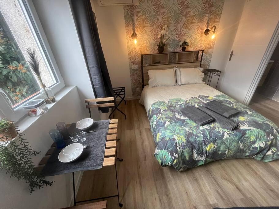 Verdi Studio Cosy Au Calme Parking Gratuit Chasse-sur-Rhône Kültér fotó